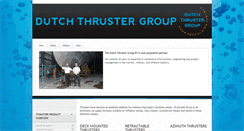 Desktop Screenshot of dutchthrustergroup.com